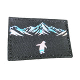 Penguin Meme Black Laser Cut patch - Made In The USA