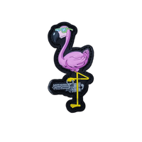 Mini Gun Flamingo Morale Patch