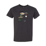Drone Operator Edd USA-Made Heather Unisex T-Shirt