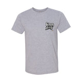 6mm Hero Small - Bayside 5010 USA-Made Heather Unisex T-Shirt