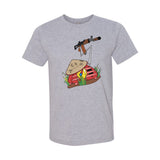 Rice Field Radio USA-Made Heather Unisex T-Shirt
