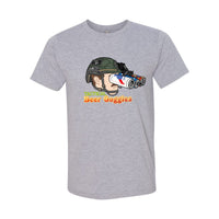 Tactical Beer Goggles USA-Made Heather Unisex T-Shirt