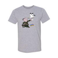 Eddy DD214 USA-Made Heather Unisex T-Shirt