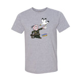 Eddy DD214 USA-Made Heather Unisex T-Shirt