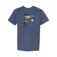 Drone Operator Edd USA-Made Heather Unisex T-Shirt