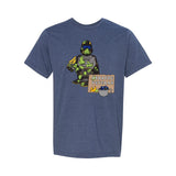 Oshaune Veteran USA-Made Heather Unisex T-Shirt