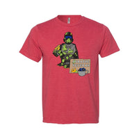 Oshaune Veteran USA-Made Heather Unisex T-Shirt