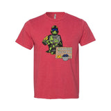 Oshaune Veteran USA-Made Heather Unisex T-Shirt