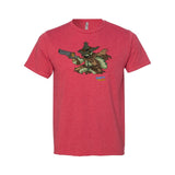 Cactus Cowboy - 5010 USA-Made Heather Unisex T-Shirt