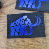 Geometric Mammoth Laser Cut Patch