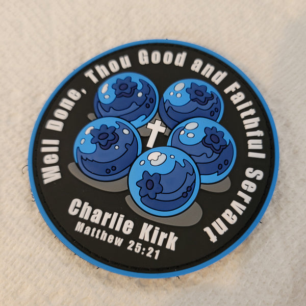 Blueberry Fund - Charlie Kirk Memorial Morale Patch