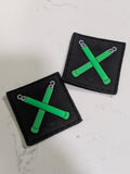 Glowsticks Morale Patch - Green - Glow in the Dark - 100% Made in the USA