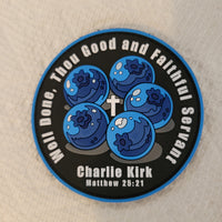 Blueberry Fund - Charlie Kirk Memorial Morale Patch