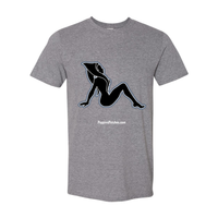 Mud Flap Girl Blue Softstyle T-Shirt