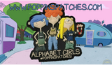 Alphabet Girls Morale Patch