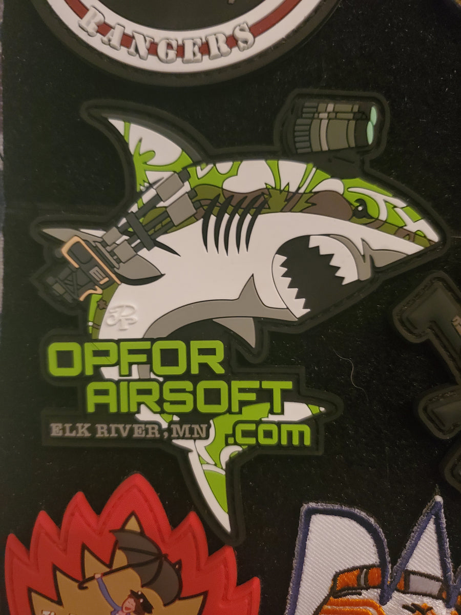 OPFOR Airsoft Shark – Poppins Patches
