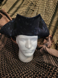 Tactical Tricorne Hat  Black MC V2