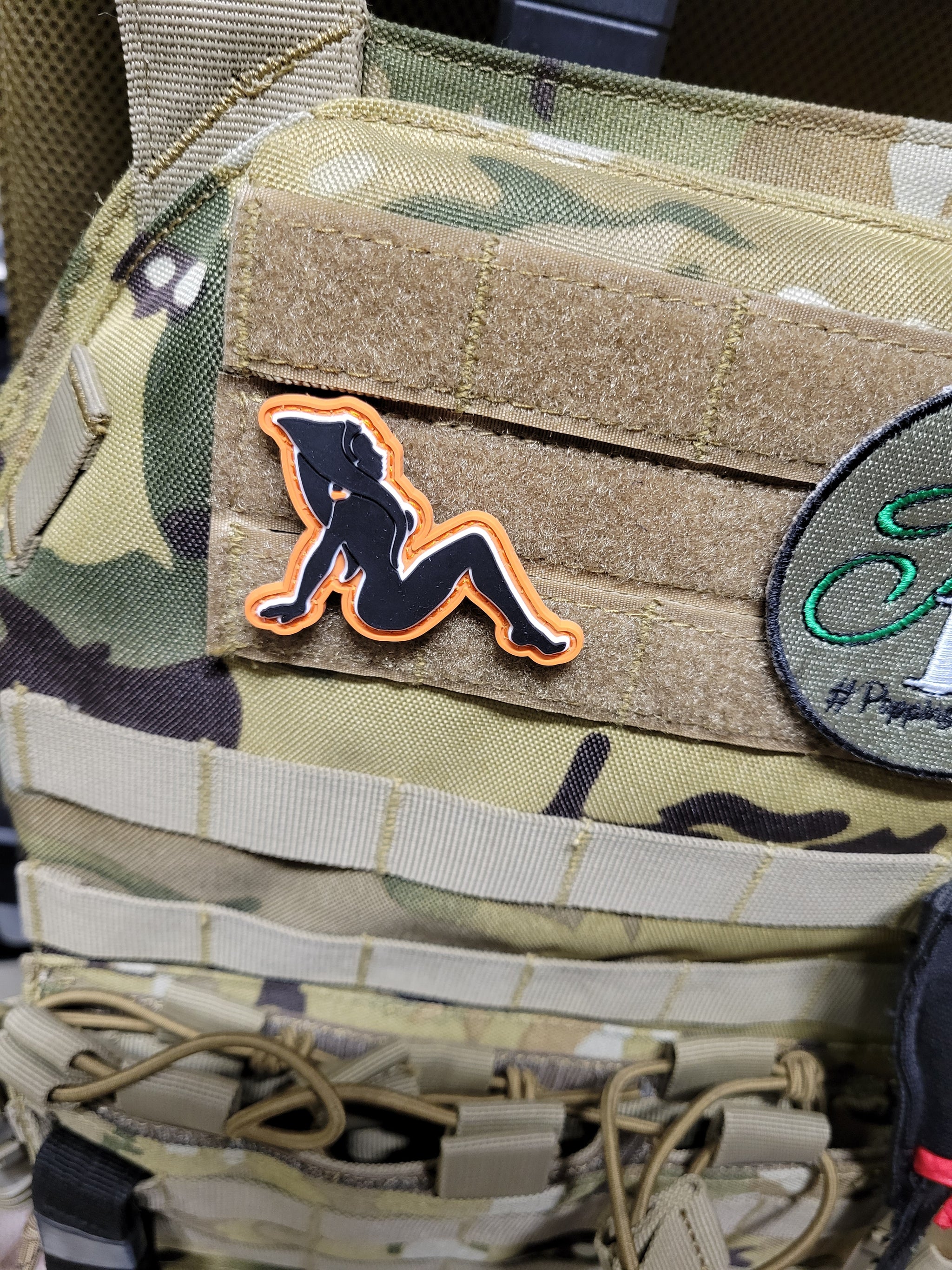 The Apprentice- Mud Flap Girl Morale Patch – Poppins Patches